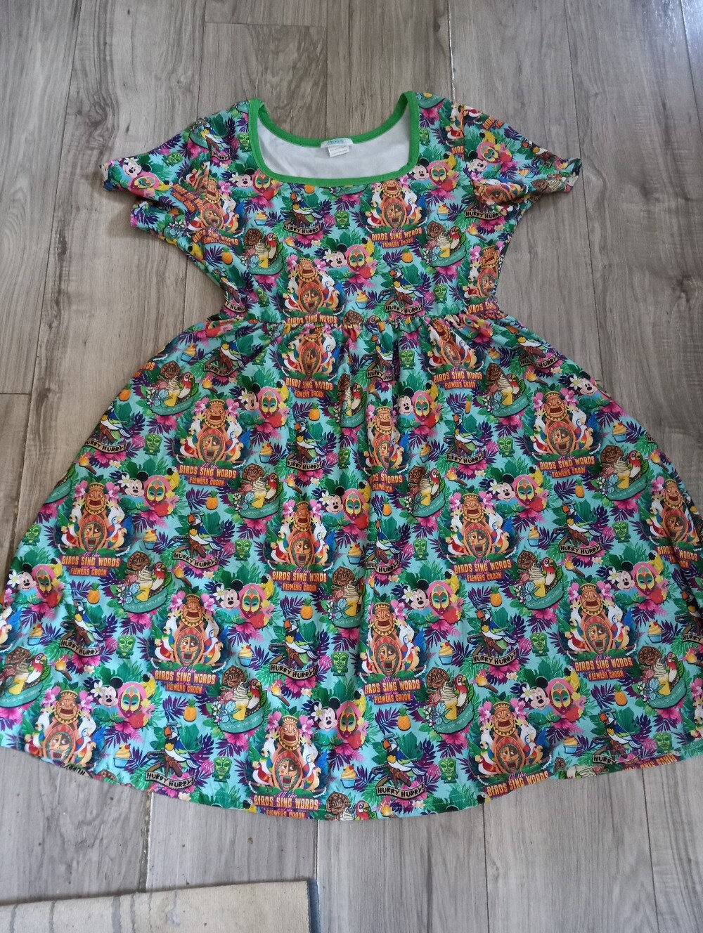 Enchanted Tiki Room Ladies Dress L